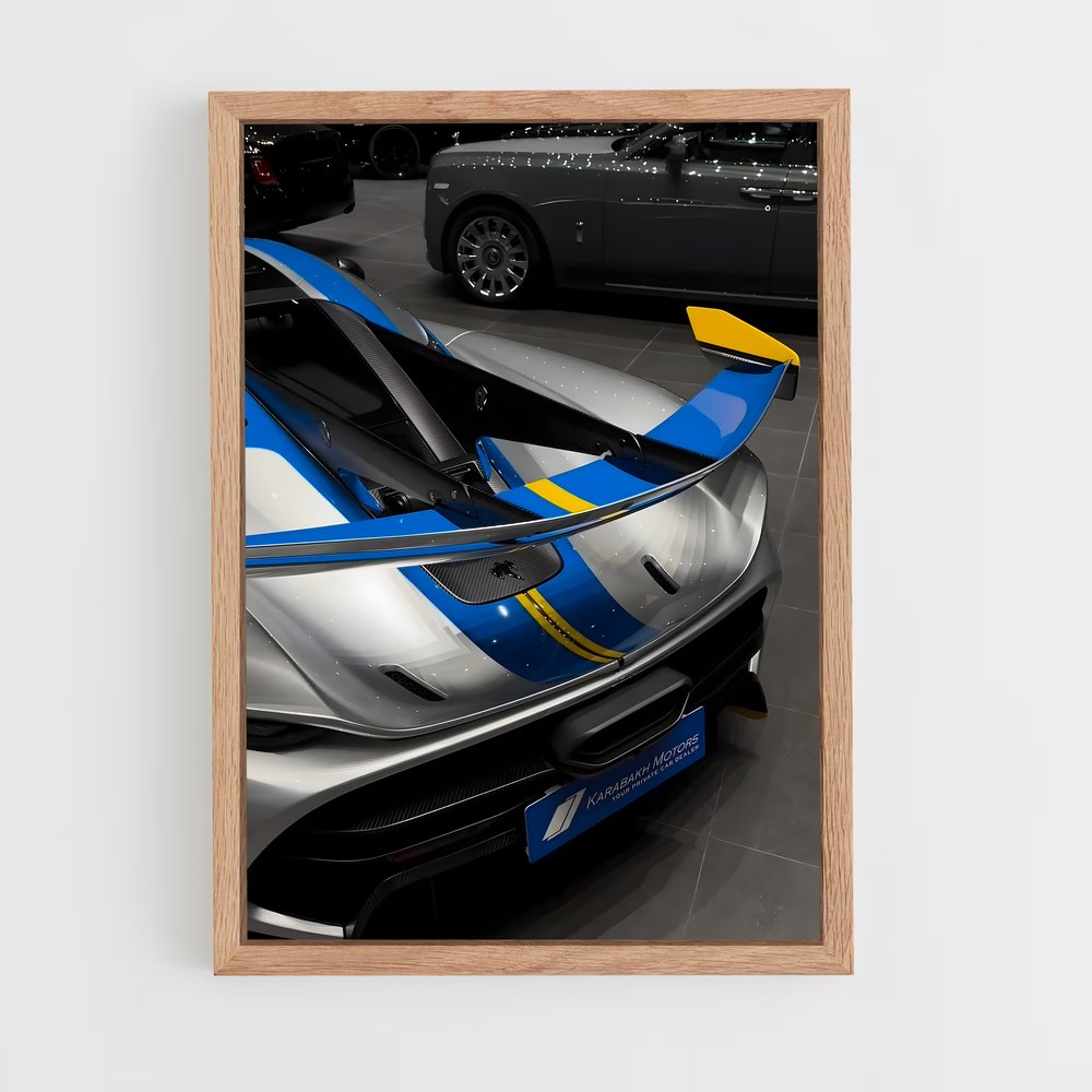 Poster L'Attaque de Jesko – affiche Koenigsegg (vue 4)